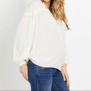 Jessica Simpson Relaxed Fit Maternity Blouse